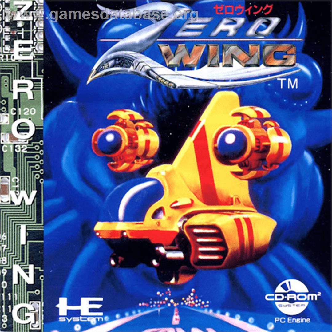 Zero Wing - NEC PC Engine CD - Artwork - Box
