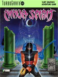 Box cover for Ninja Spirit on the NEC TurboGrafx-16.