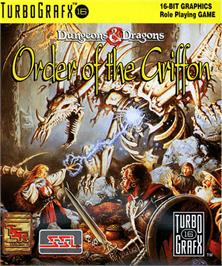 Box cover for Order of the Griffon on the NEC TurboGrafx-16.