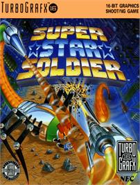 Box cover for Super Star Soldier on the NEC TurboGrafx-16.