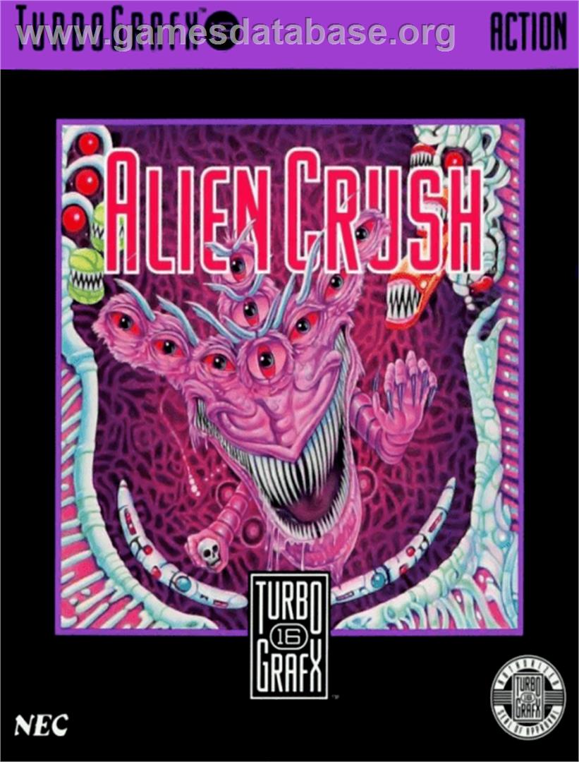 Alien Crush - NEC TurboGrafx-16 - Artwork - Box
