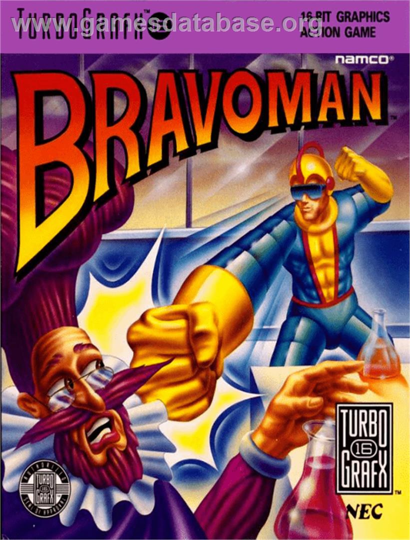 Bravoman - NEC TurboGrafx-16 - Artwork - Box