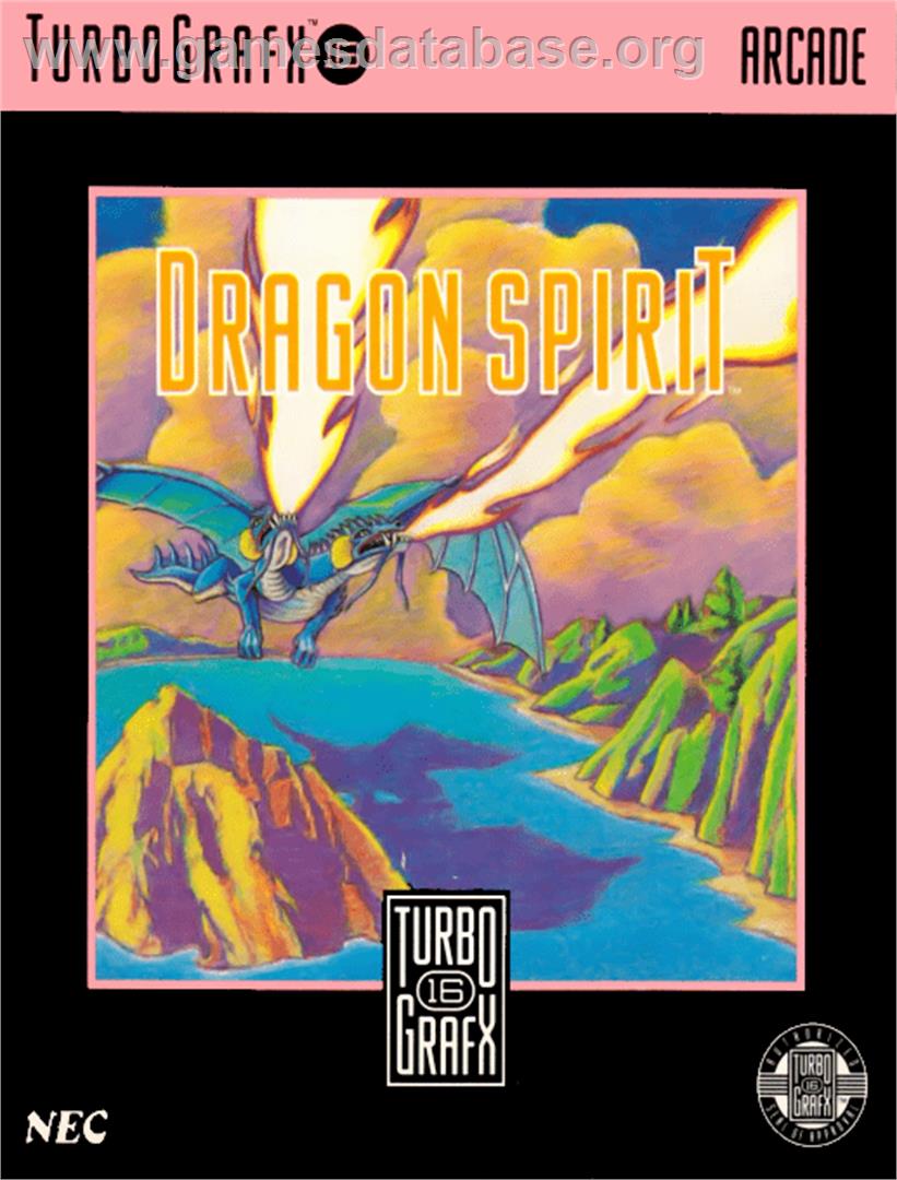 Dragon Spirit: The New Legend - NEC TurboGrafx-16 - Artwork - Box