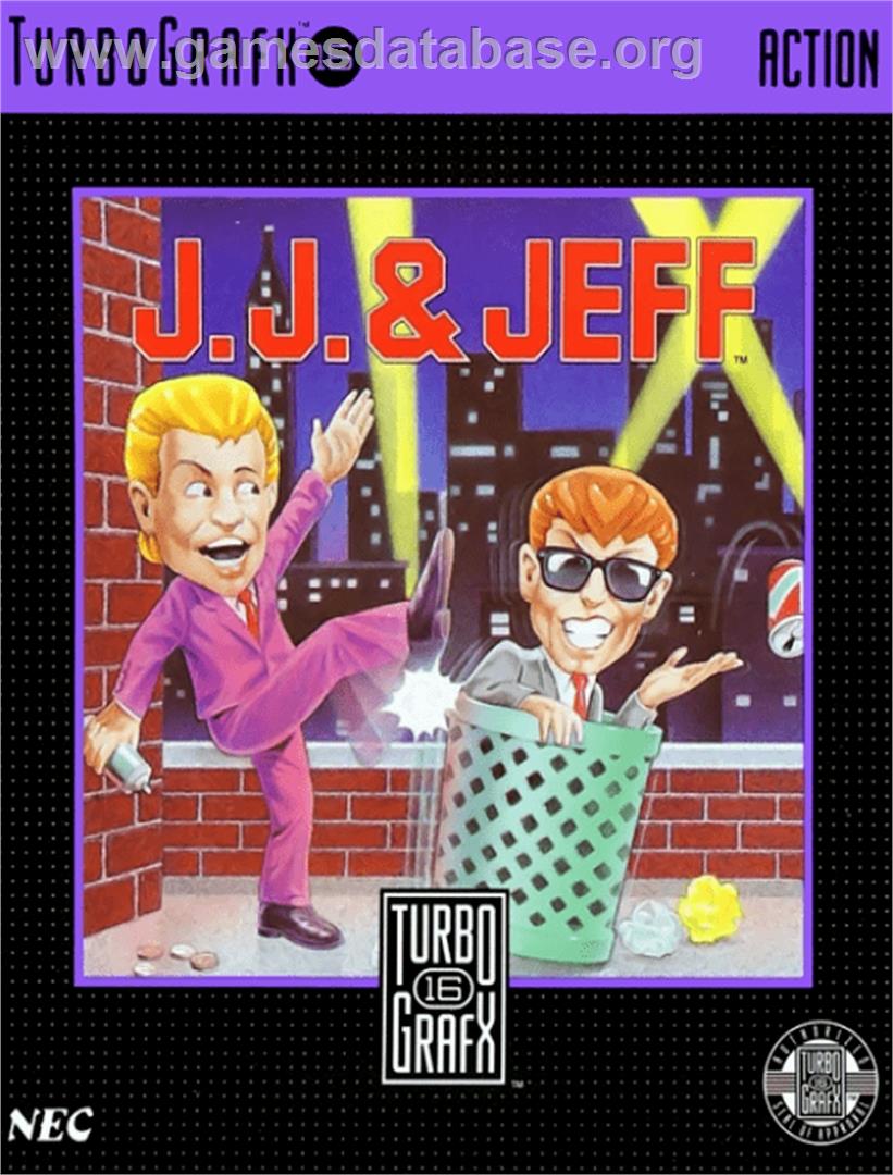 J.J. & Jeff - NEC TurboGrafx-16 - Artwork - Box