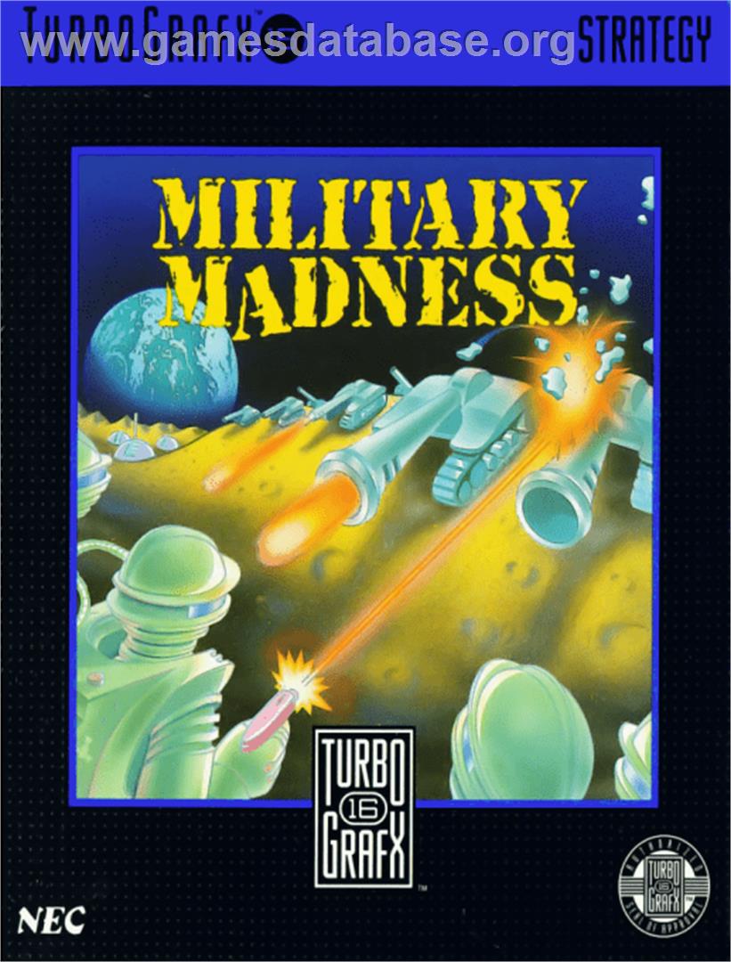 Military Madness - NEC TurboGrafx-16 - Artwork - Box