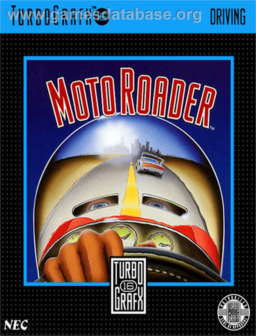 Moto Roader - NEC TurboGrafx-16 - Artwork - Box