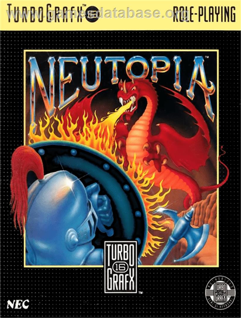Neutopia - NEC TurboGrafx-16 - Artwork - Box