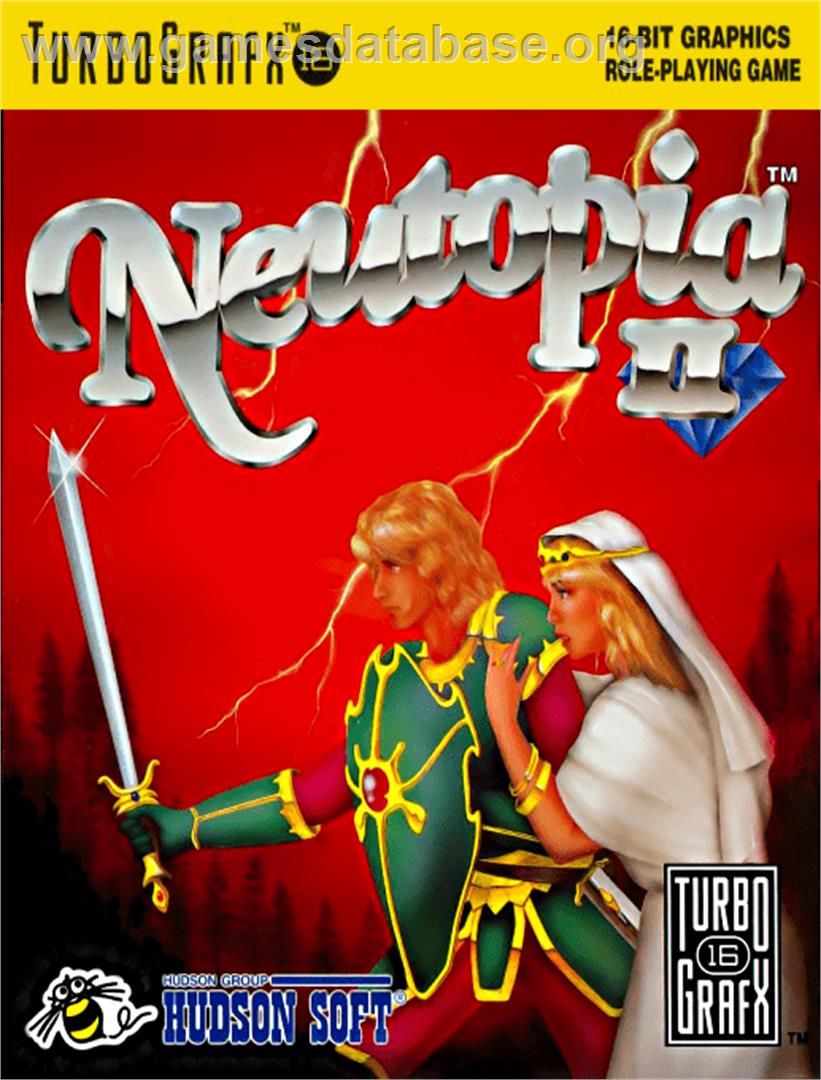 Neutopia II - NEC TurboGrafx-16 - Artwork - Box
