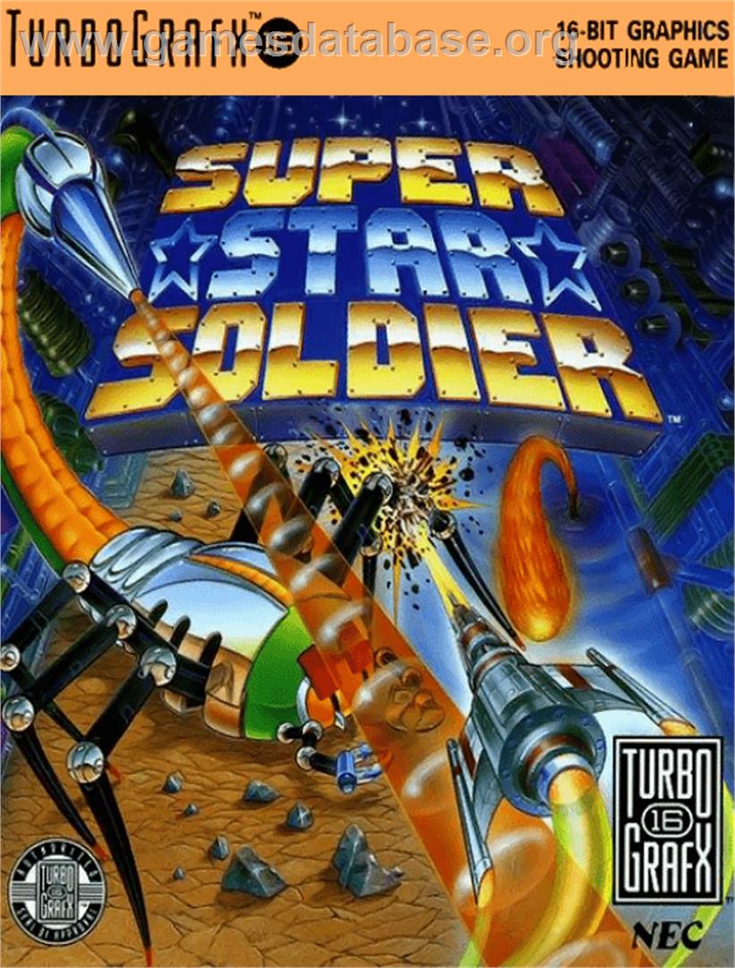 Super Star Soldier - NEC TurboGrafx-16 - Artwork - Box