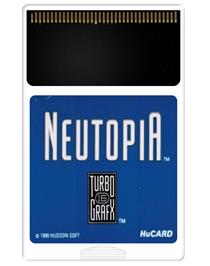 Cartridge artwork for Neutopia on the NEC TurboGrafx-16.