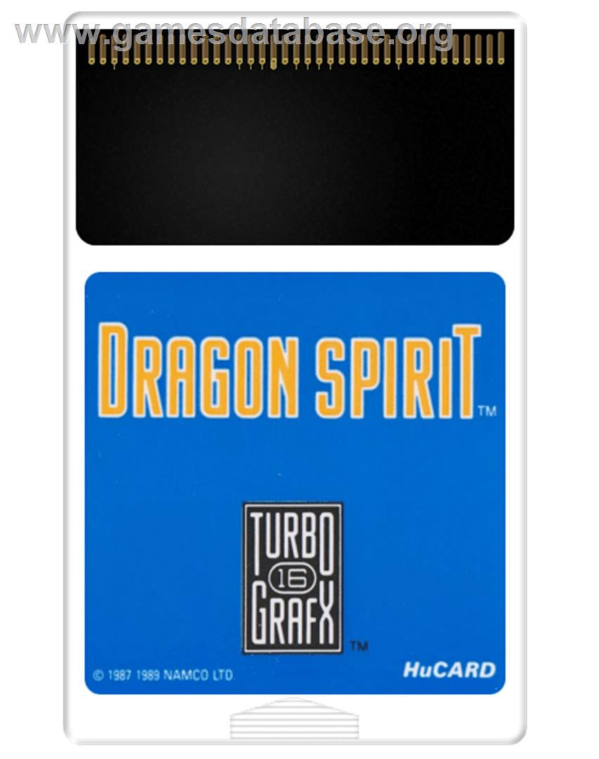 Dragon Spirit: The New Legend - NEC TurboGrafx-16 - Artwork - Cartridge