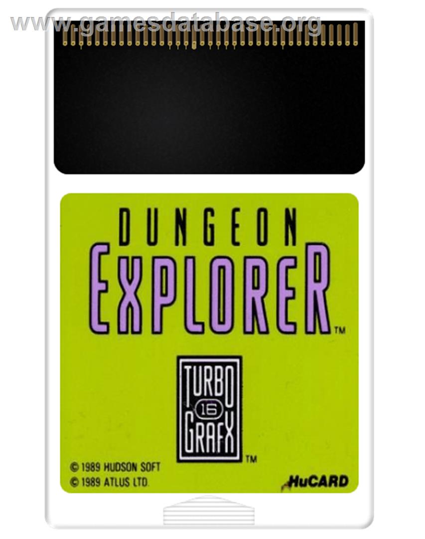 Dungeon Explorer - NEC TurboGrafx-16 - Artwork - Cartridge