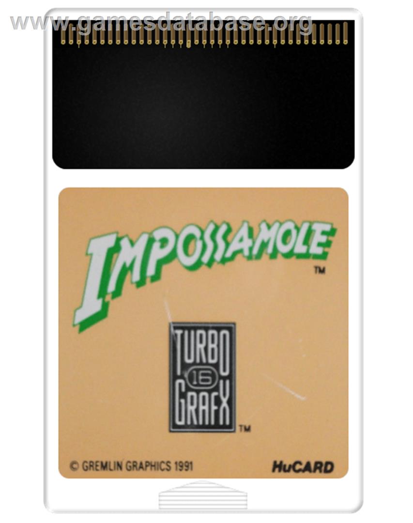 Impossamole - NEC TurboGrafx-16 - Artwork - Cartridge