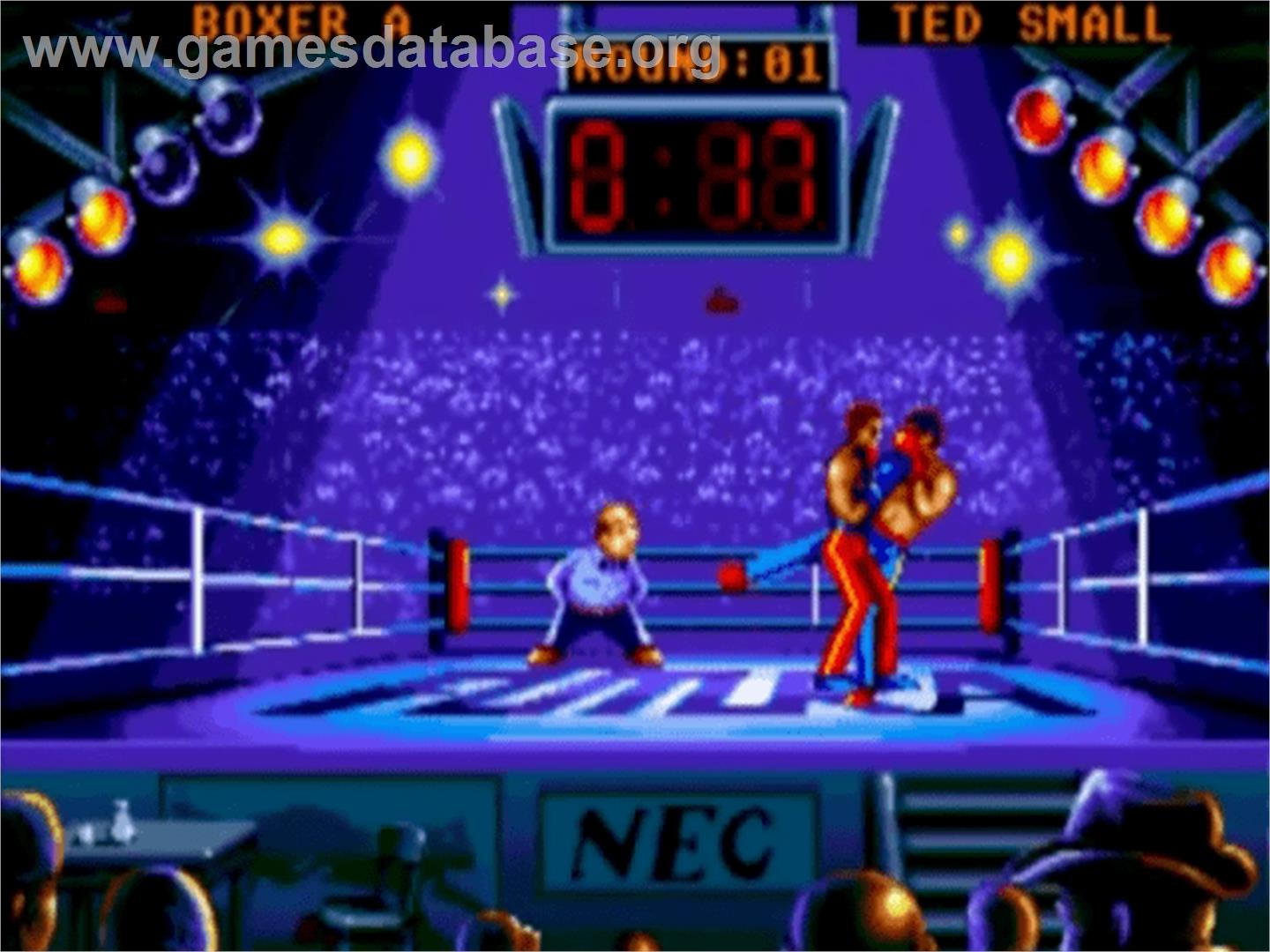 Panza Kick Boxing - NEC TurboGrafx-16 - Artwork - In Game