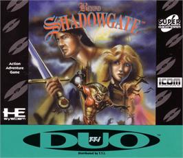 Box cover for Beyond Shadowgate on the NEC TurboGrafx CD.