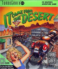 Box cover for It Came from the Desert on the NEC TurboGrafx CD.