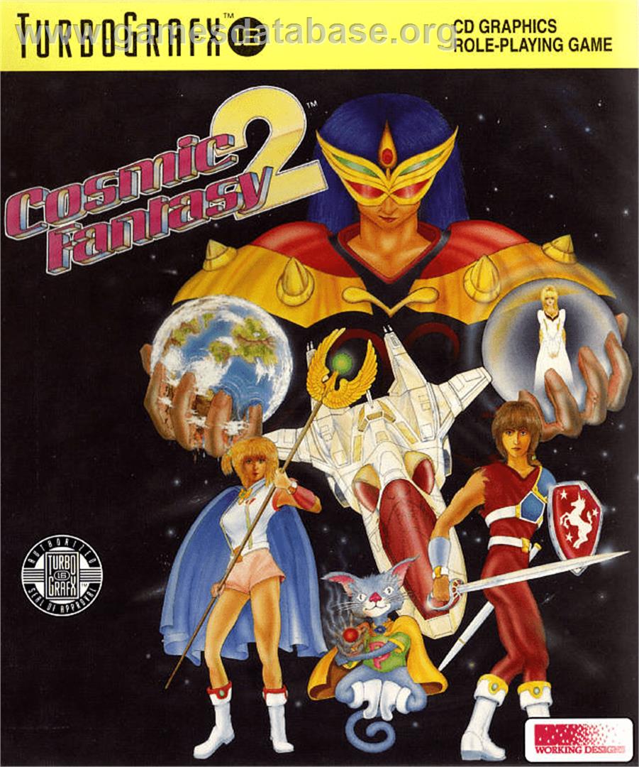 Cosmic Fantasy 2 - NEC TurboGrafx CD - Artwork - Box