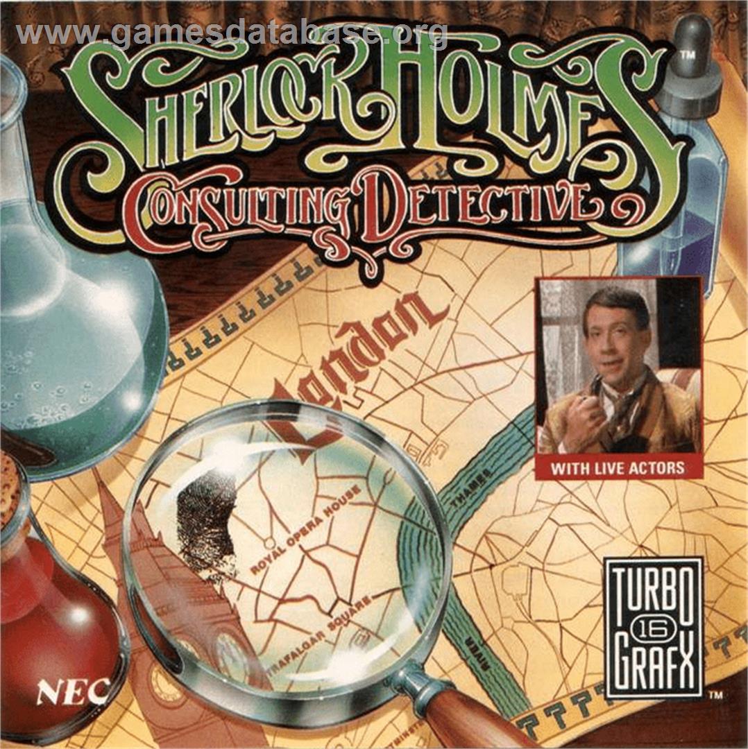 Sherlock Holmes: Consulting Detective - NEC TurboGrafx CD - Artwork - Box