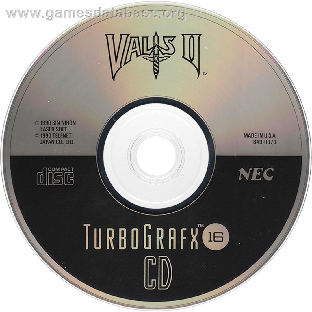 Valis 2 - NEC TurboGrafx CD - Artwork - Disc