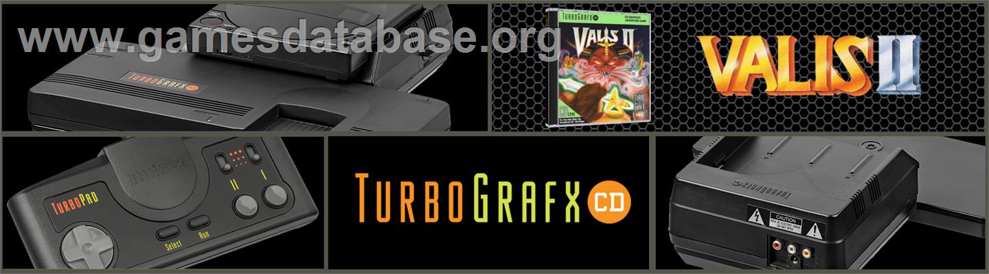 Valis 2 - NEC TurboGrafx CD - Artwork - Marquee