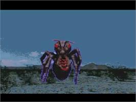 In game image of It Came from the Desert on the NEC TurboGrafx CD.