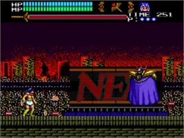 In game image of Valis 3 on the NEC TurboGrafx CD.