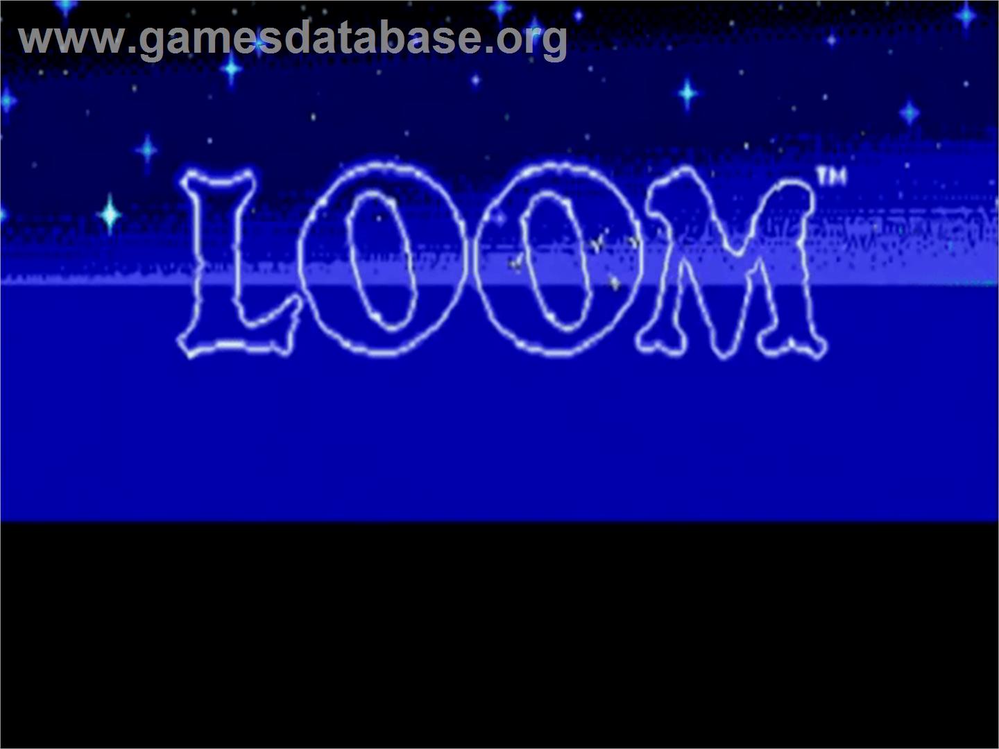 Loom - NEC TurboGrafx CD - Artwork - Title Screen