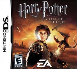 Box cover for Harry Potter and the Goblet of Fire on the Nintendo DS.