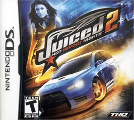 Box cover for Juiced 2: Hot Import Nights on the Nintendo DS.