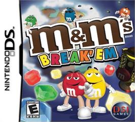 Box cover for M&M's Break' Em on the Nintendo DS.