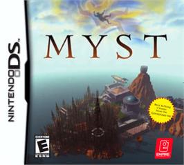 Box cover for Myst on the Nintendo DS.