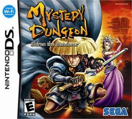 Box cover for Mystery Dungeon: Shiren the Wanderer on the Nintendo DS.