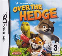 Box cover for Over the Hedge on the Nintendo DS.