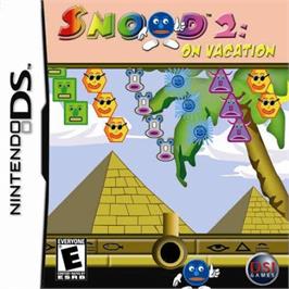 Box cover for Snood 2: On Vacation on the Nintendo DS.
