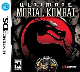 Box cover for Ultimate Mortal Kombat 3 on the Nintendo DS.