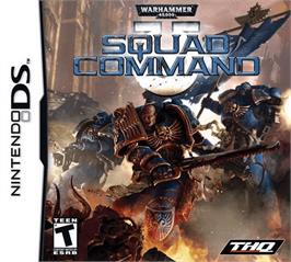 Box cover for Warhammer 40,000: Squad Command on the Nintendo DS.