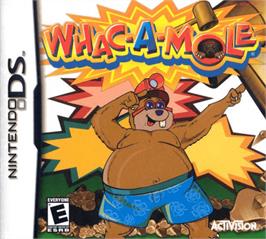 Box cover for Whac-A-Mole on the Nintendo DS.