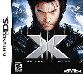Box cover for X-Men: The Official Game on the Nintendo DS.