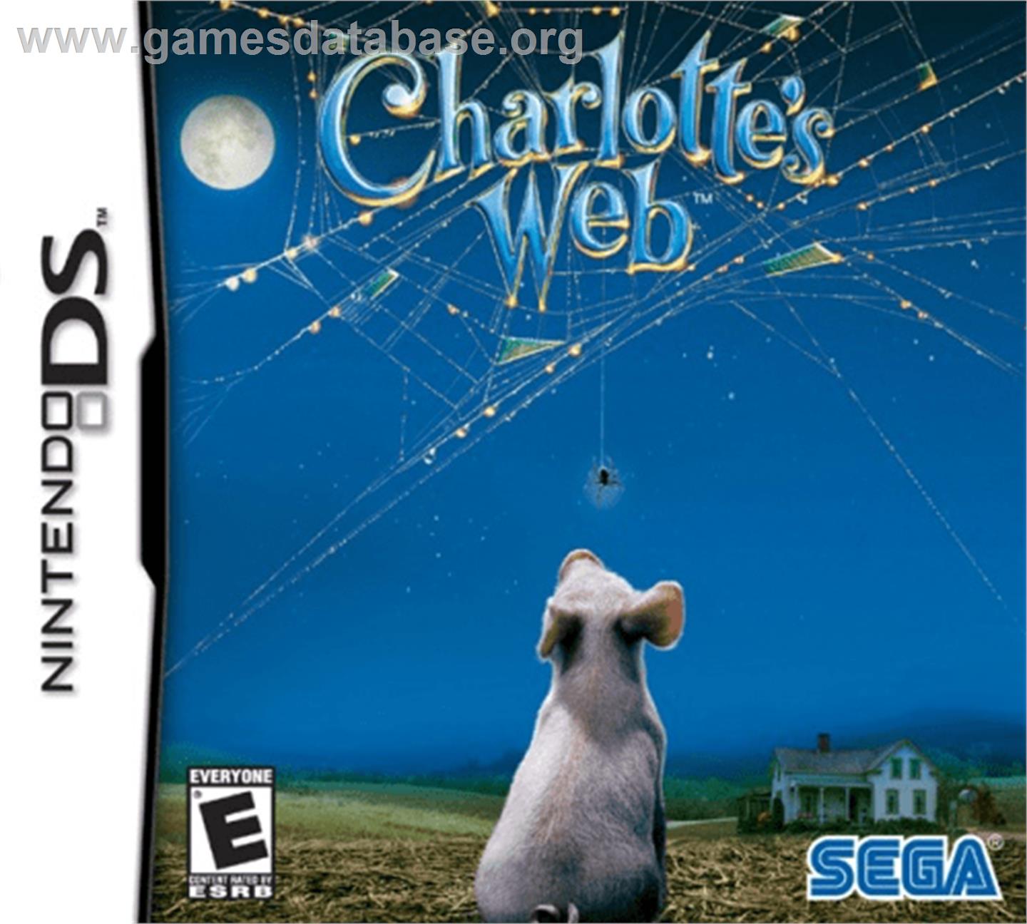 Charlotte's Web - Nintendo DS - Artwork - Box
