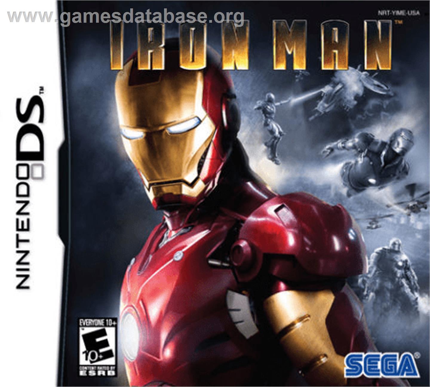 Iron Man - Nintendo DS - Artwork - Box
