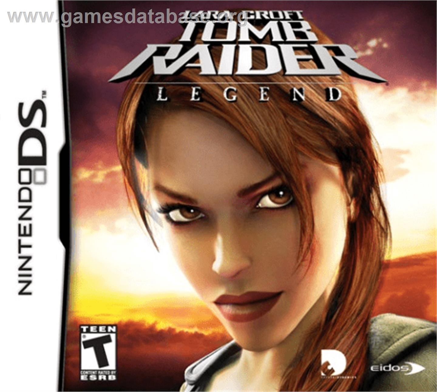 Lara Croft Tomb Raider: Legend - Nintendo DS - Artwork - Box