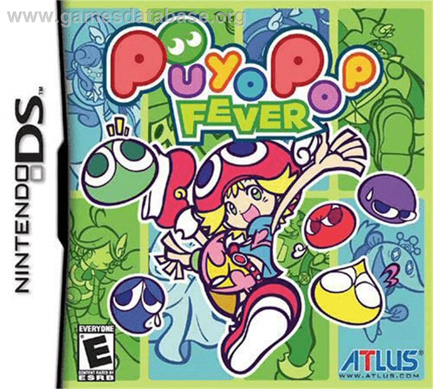 Puyo Pop Fever - Nintendo DS - Artwork - Box