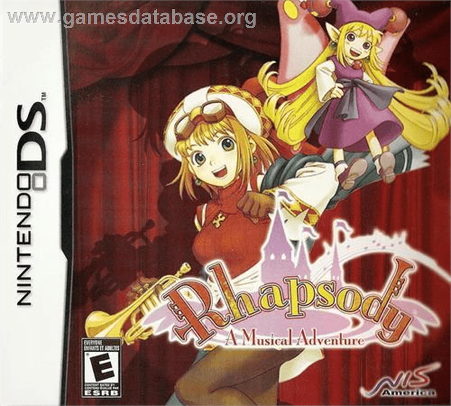 Rhapsody: A Musical Adventure - Nintendo DS - Artwork - Box