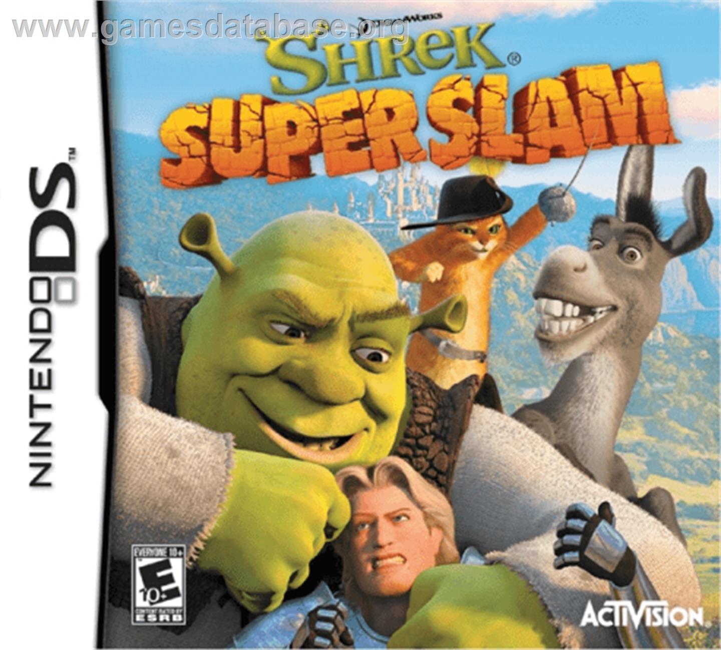 Shrek SuperSlam - Nintendo DS - Artwork - Box