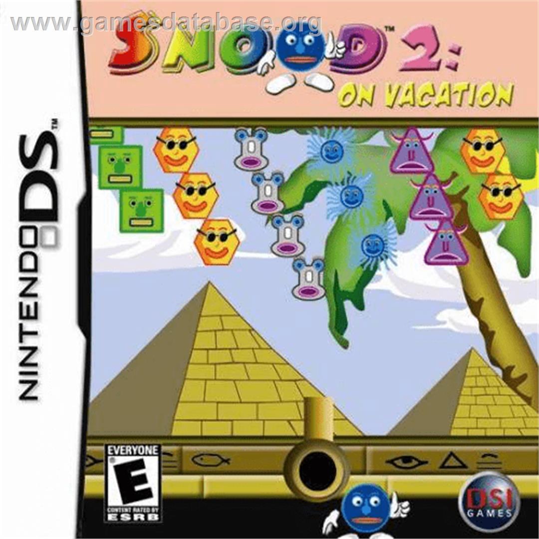 Snood 2: On Vacation - Nintendo DS - Artwork - Box
