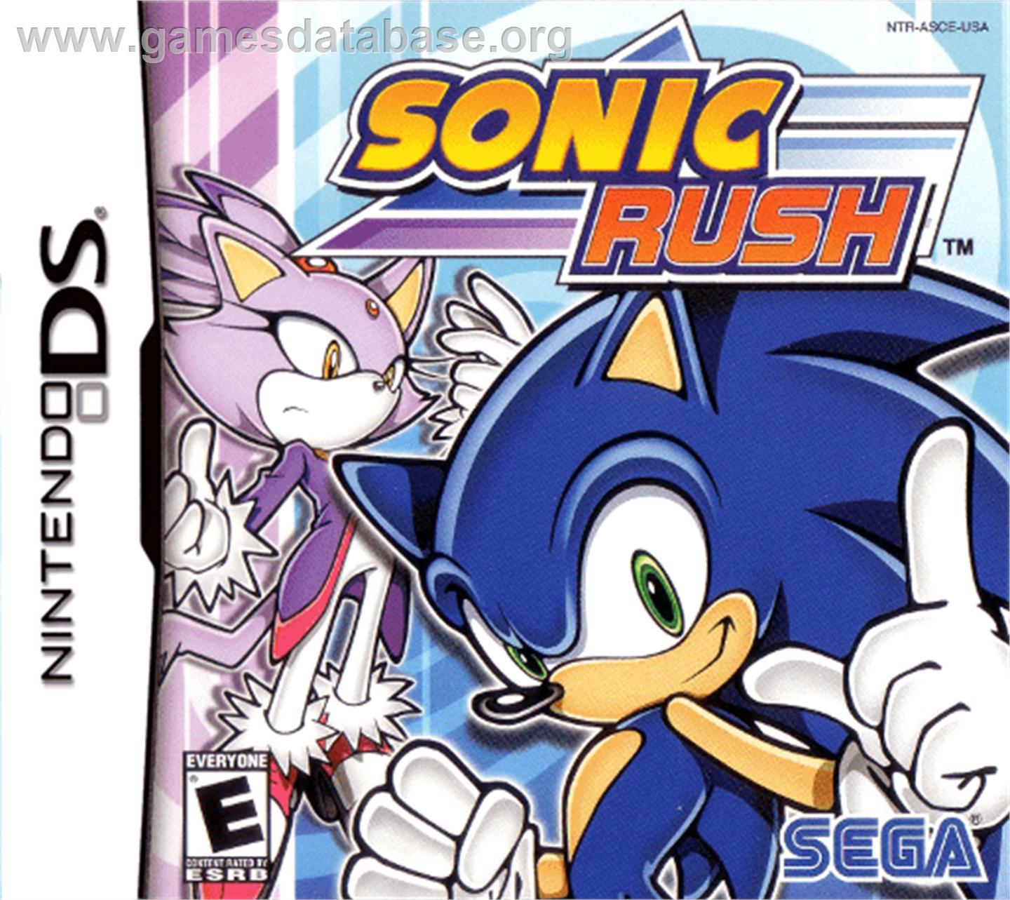 Sonic Rush - Nintendo DS - Artwork - Box