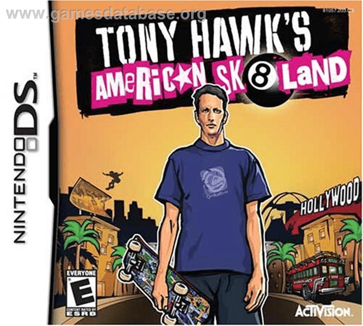 Tony Hawk's American Sk8land - Nintendo DS - Artwork - Box