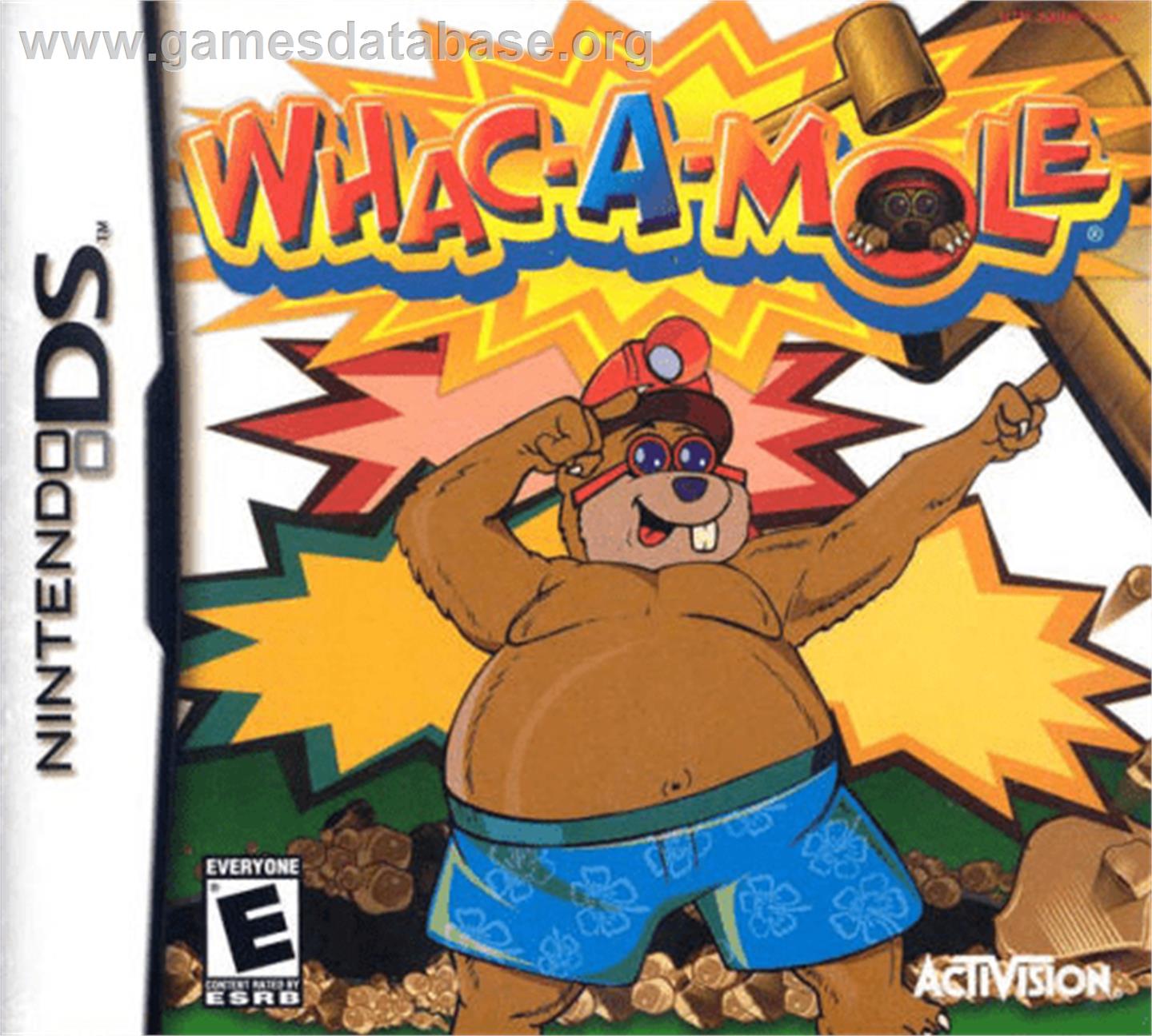 Whac-A-Mole - Nintendo DS - Artwork - Box