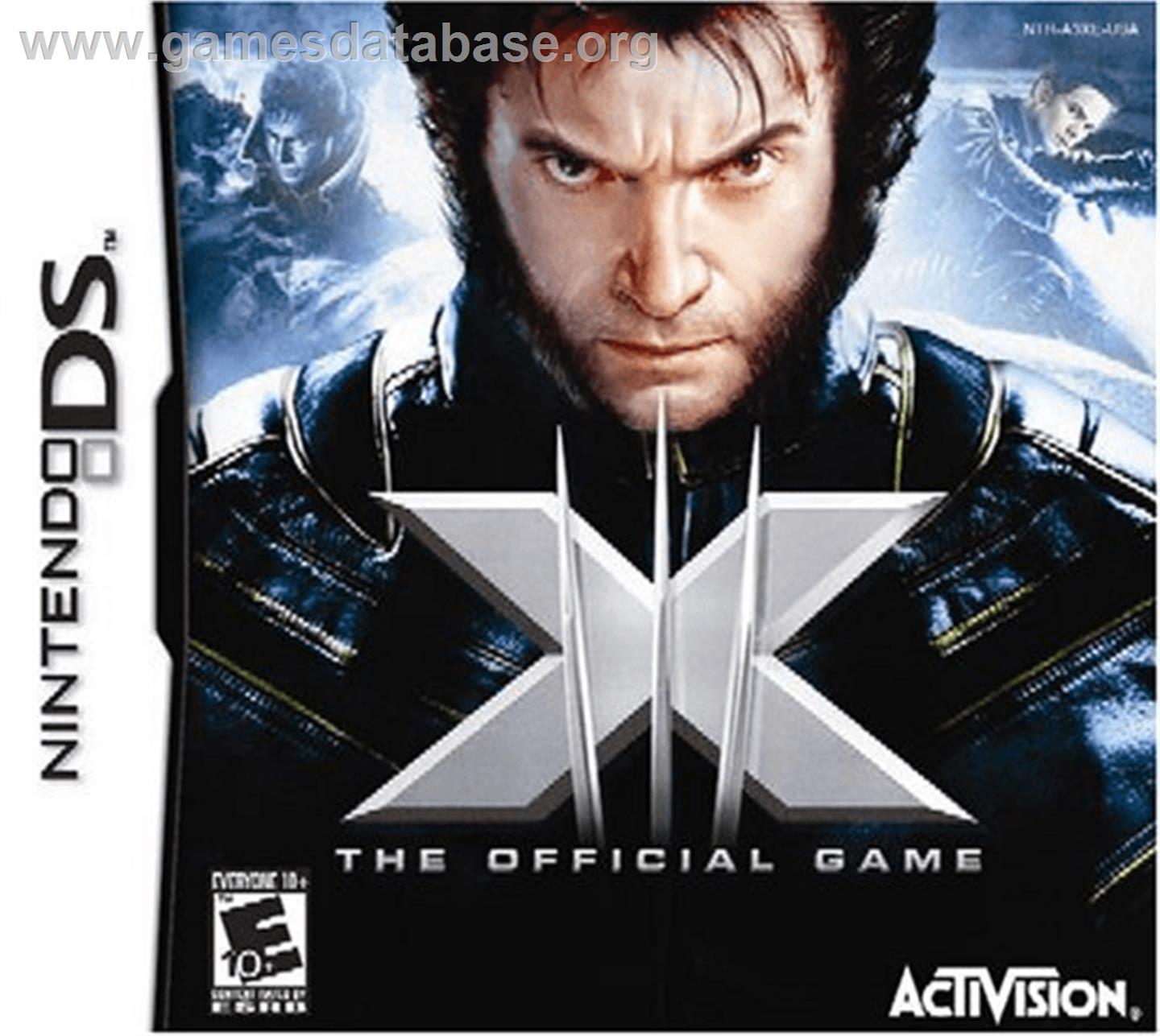 X-Men: The Official Game - Nintendo DS - Artwork - Box