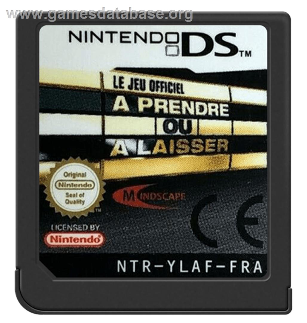 Deal or No Deal - Nintendo DS - Artwork - Cartridge